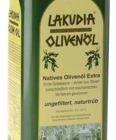 grünes Öl Olivenölkanister